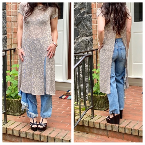 ✨LAST ONES✨CHIC SIDE FRAYED JEANS - Picture 6 of 7